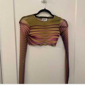 Jean Paul Gaultier Mesh Top